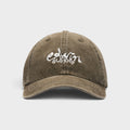 Edwin Soft Washed 6 Panel Cap I Brown Stone