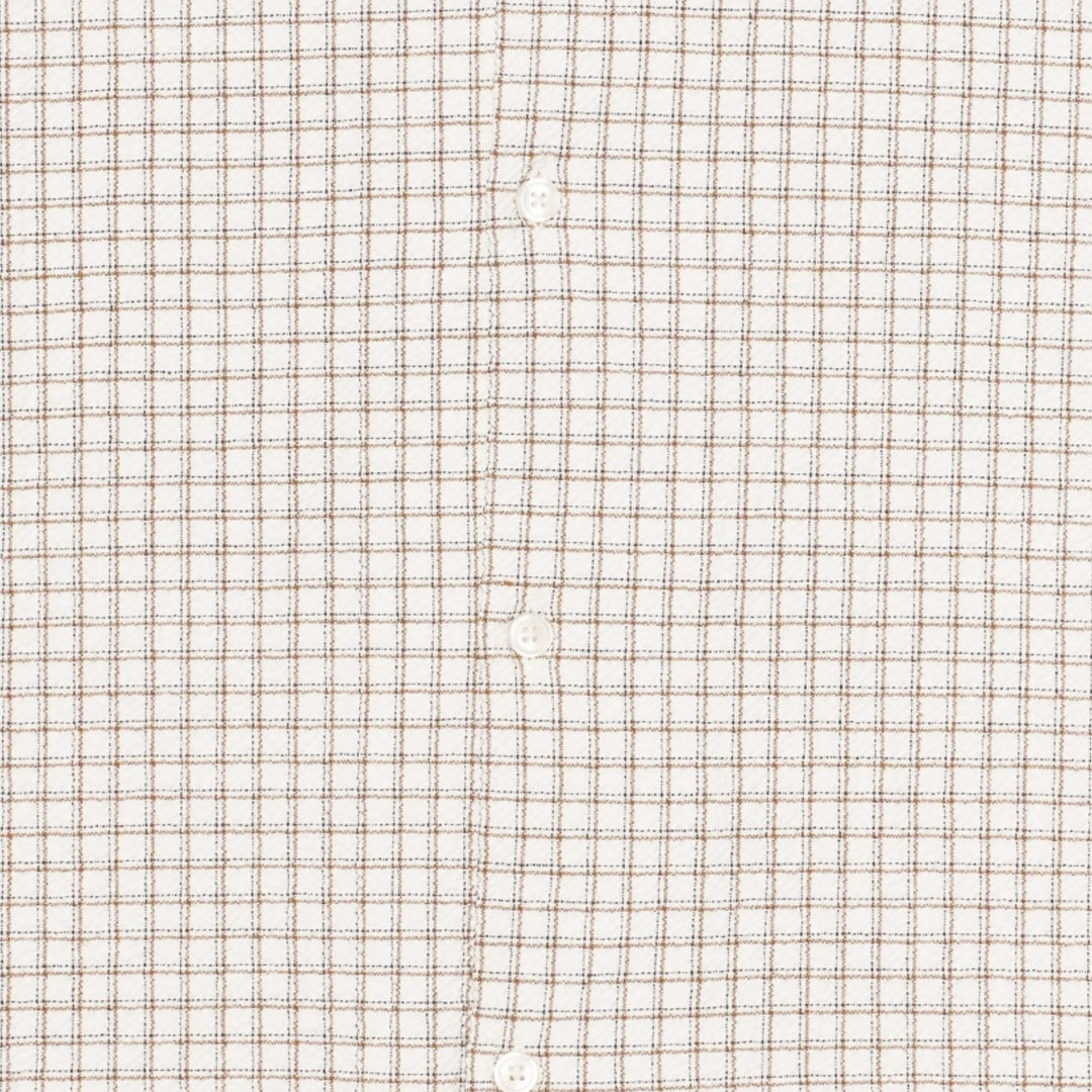 Edwin Zed Skjorte I White Brown