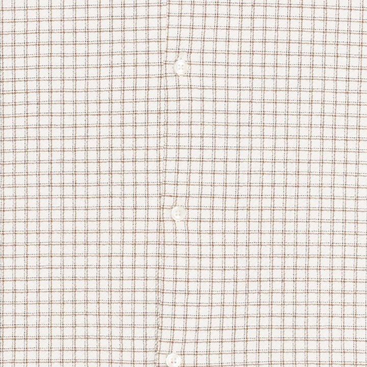 Edwin Zed Skjorte I White Brown