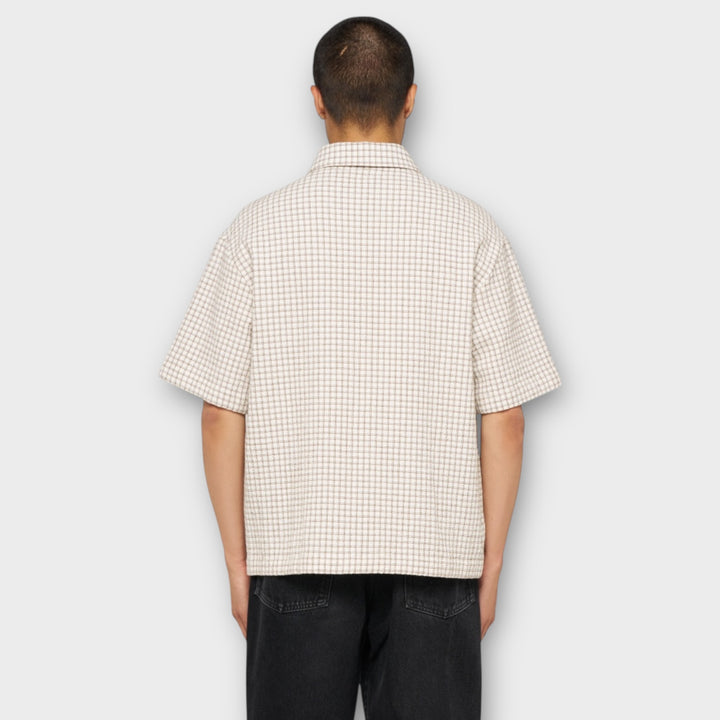 Edwin Zed Skjorte I White Brown