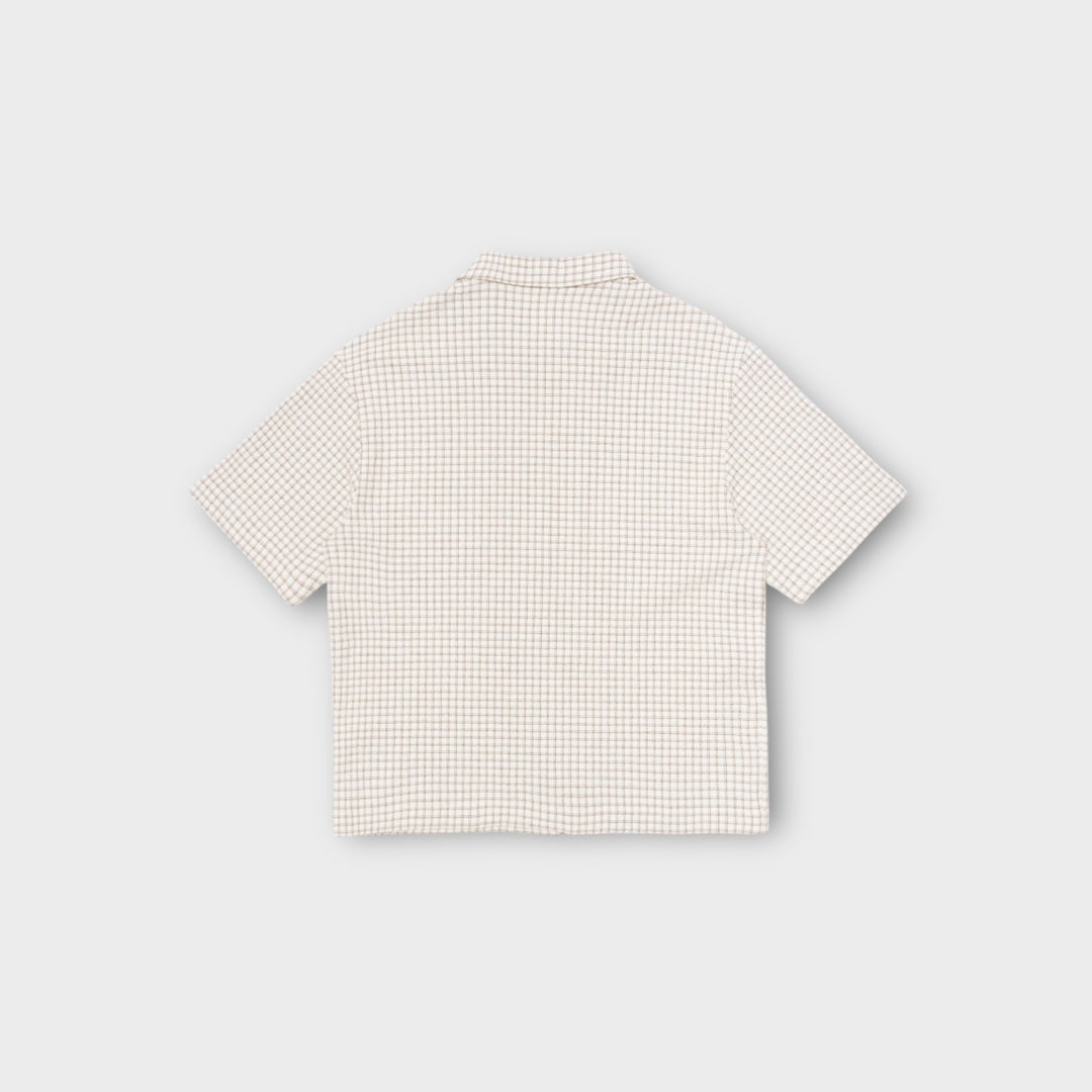 Edwin Zed Skjorte I White Brown