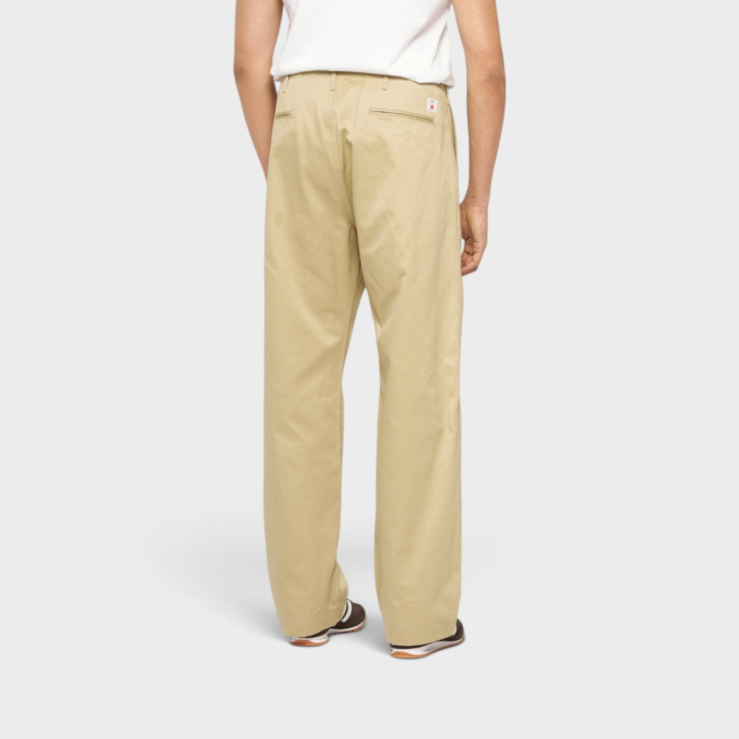 Edwin Wide Trousers I Khaki Unwashed