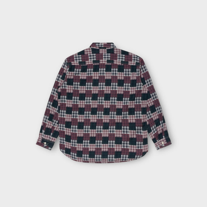 Edwin Work Shirt I Grøn/Rød