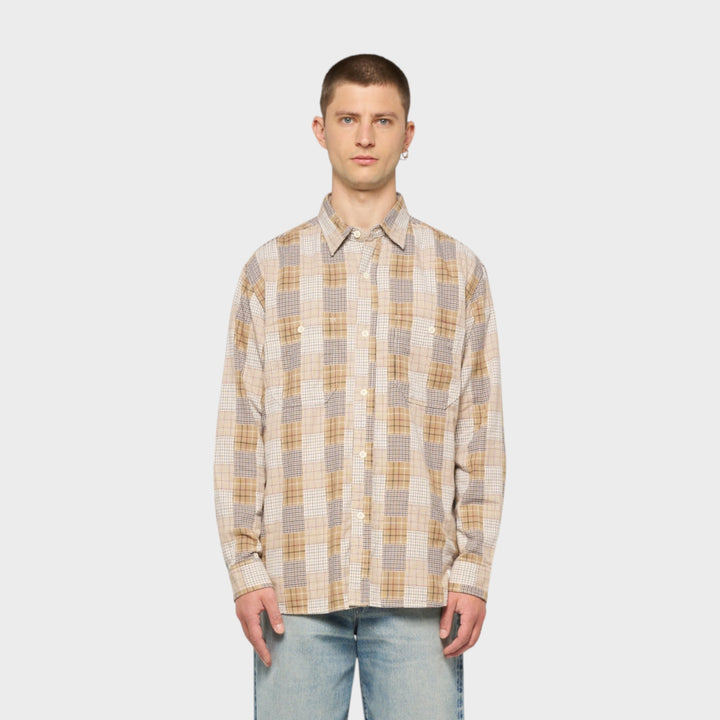 Edwin Work Shirt LS I Beige