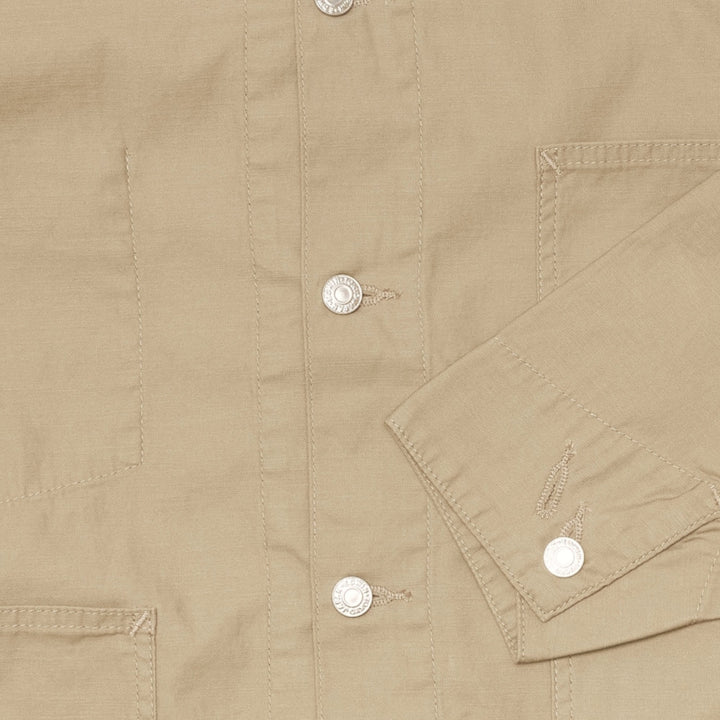 Edwin Coverall Jakke I Beige