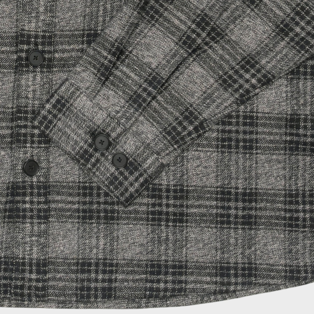 Edwin Ace LS Shirt I Black/Grey