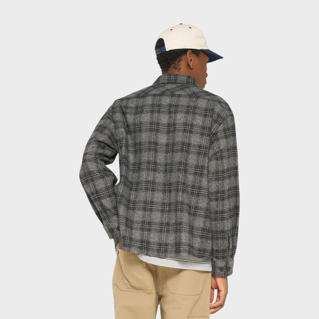 Edwin Ace LS Shirt I Black/Grey