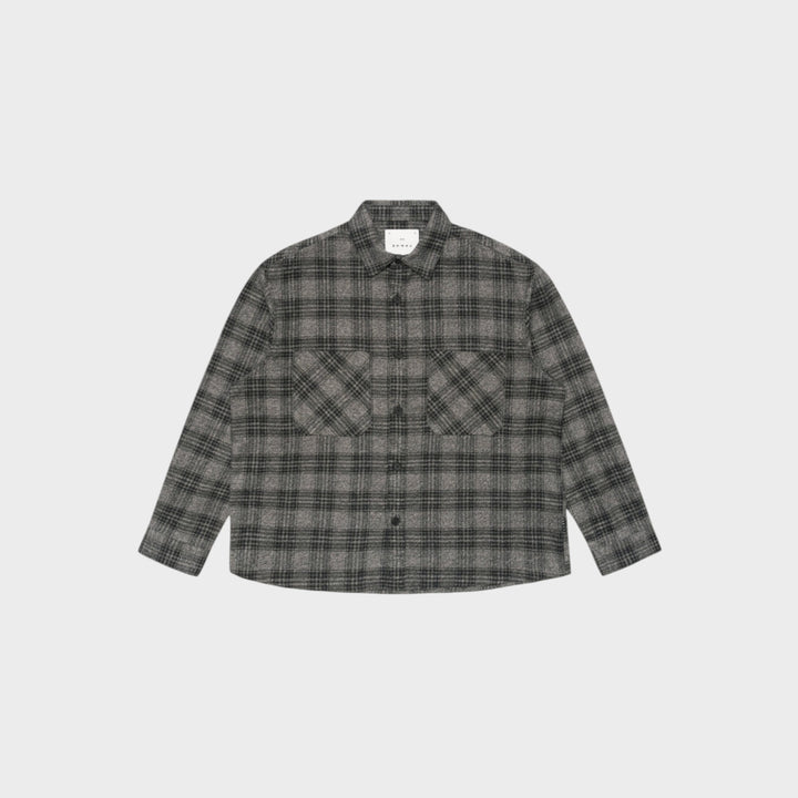 Edwin Ace LS Shirt I Black/Grey