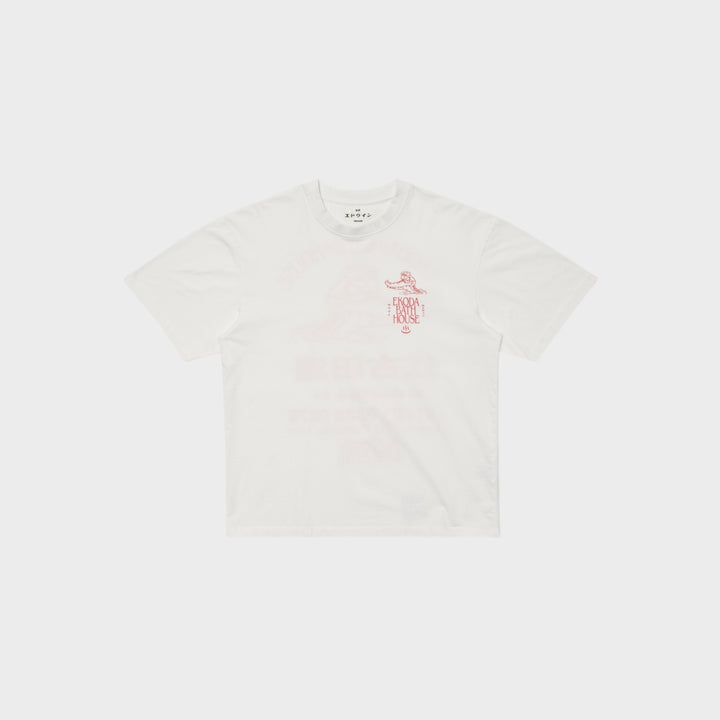 Edwin Ekoda Bath House T-Shirt I Hvid