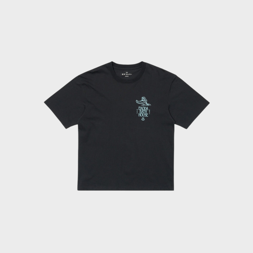Edwin Ekoda Bath House T-Shirt I Sort