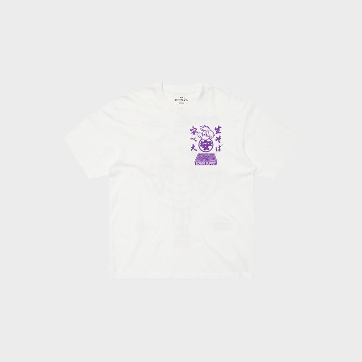 Edwin Soba Yasubé T-Shirt I Hvid