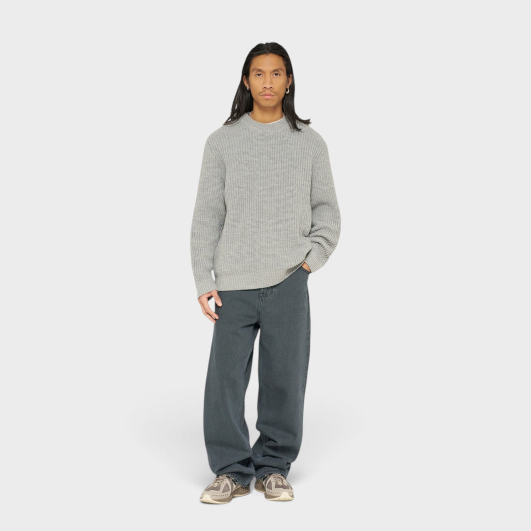 Edwin Nix Sweater Strik I Grey