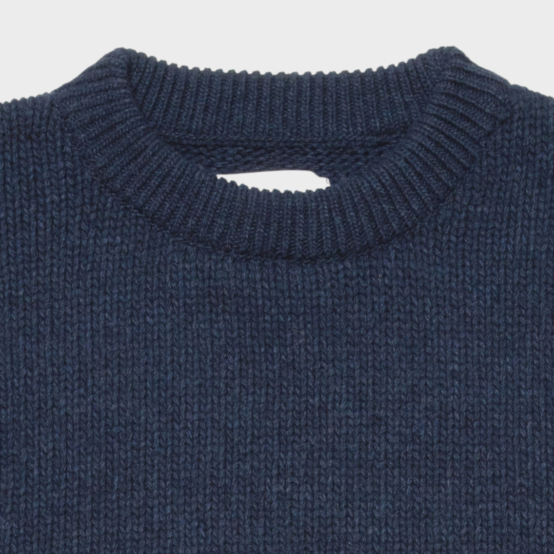 Edwin Ellis Hibiki Sweater I Navy/Pink