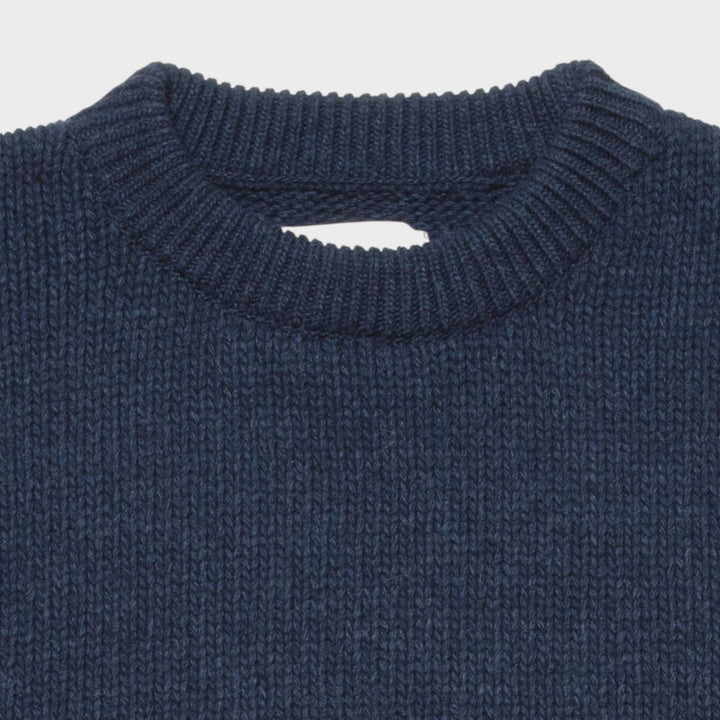 Edwin Ellis Hibiki Sweater I Navy/Pink