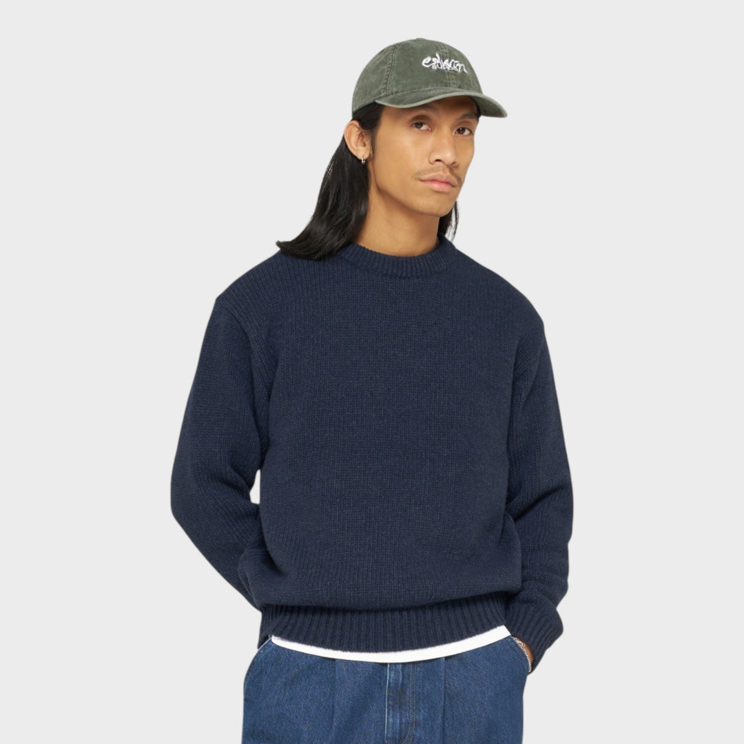 Edwin Ellis Hibiki Sweater I Navy/Pink