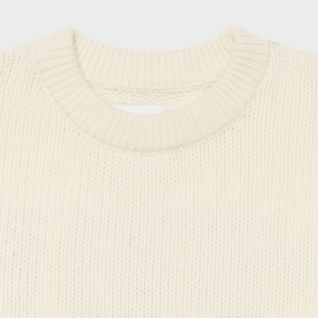 Edwin Ellis Hibiki Sweater I Off White/Baltic