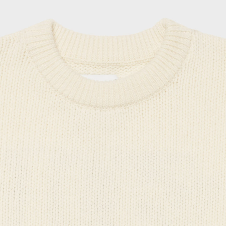 Edwin Ellis Hibiki Sweater I Off White/Baltic