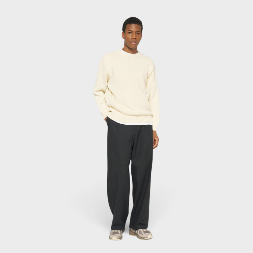 Edwin Ellis Hibiki Sweater I Off White/Baltic