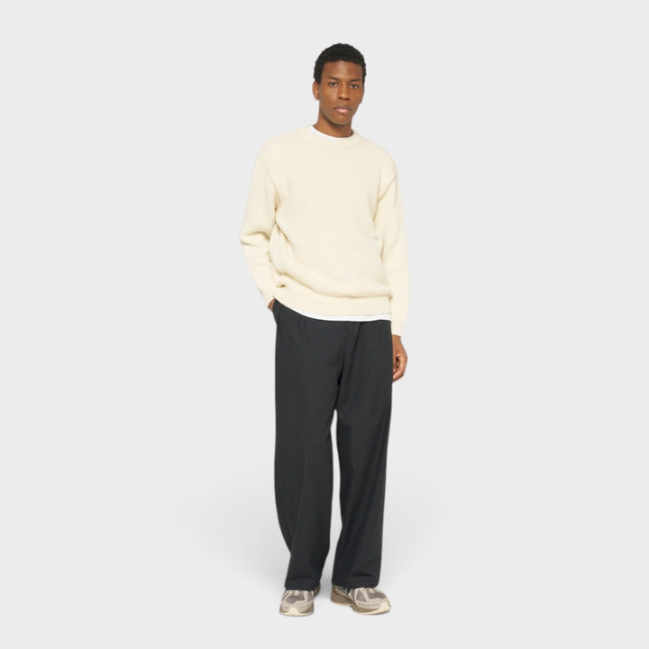 Edwin Ellis Hibiki Sweater I Off White/Baltic