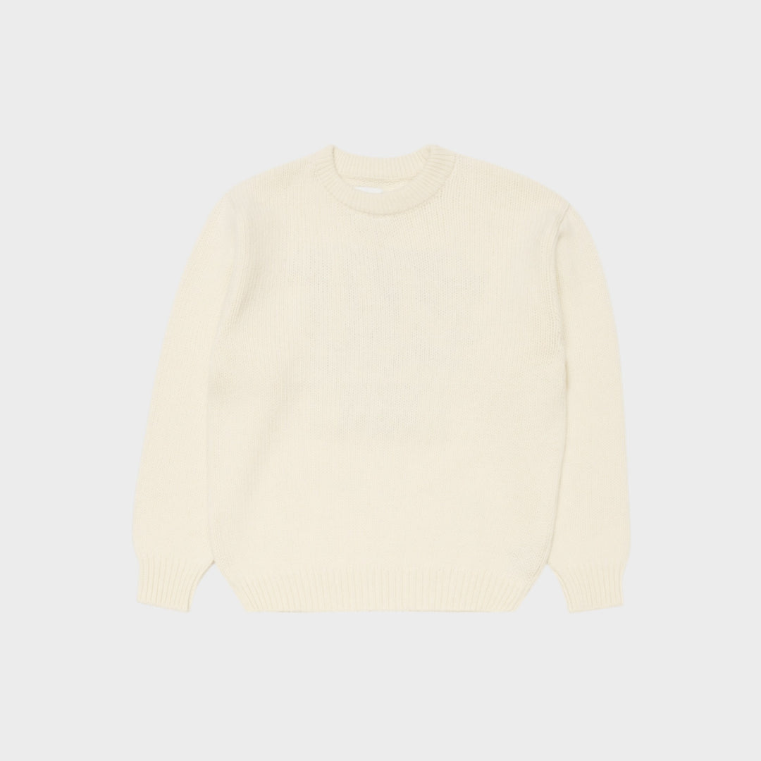 Edwin Ellis Hibiki Sweater I Off White/Baltic