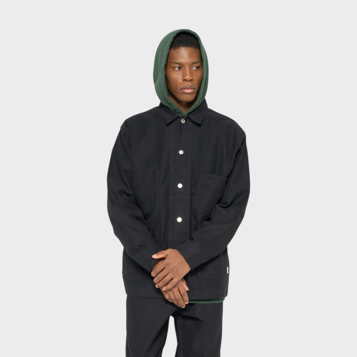 Edwin Coverall Jakke I Black