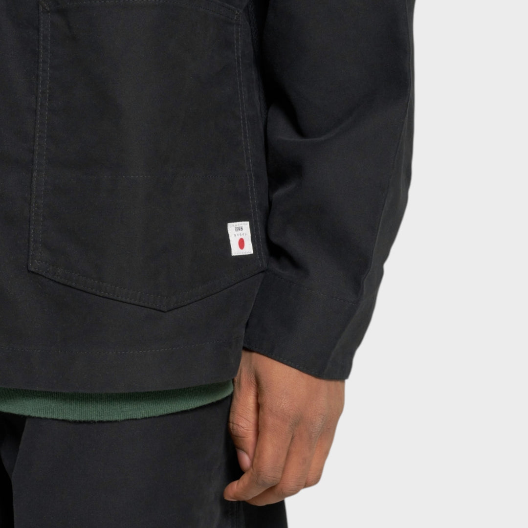 Edwin Coverall Jakke I Black