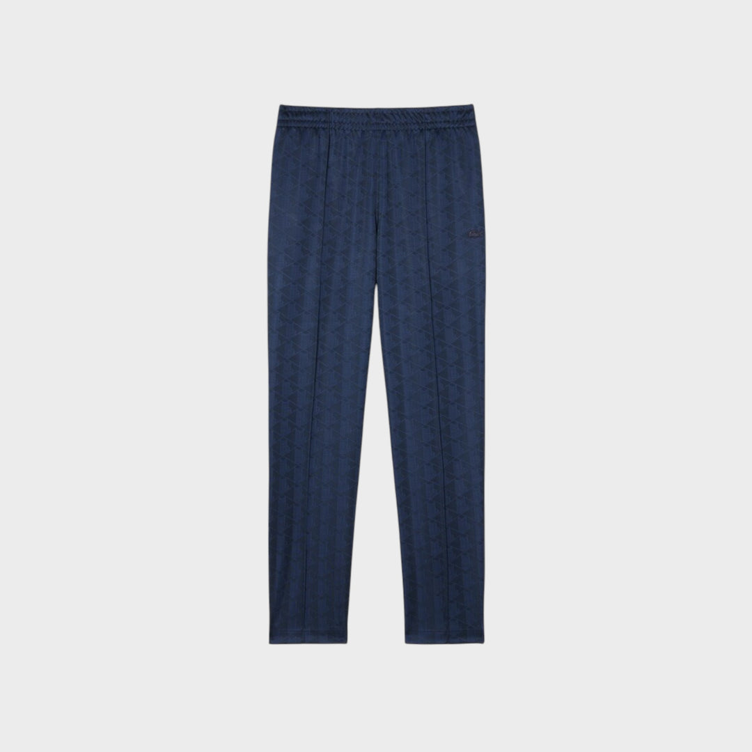 Lacoste Monogram Jacquard Sweatpants i Navy