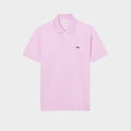 Lacoste Ripped Collar SS Polo I Lyserød