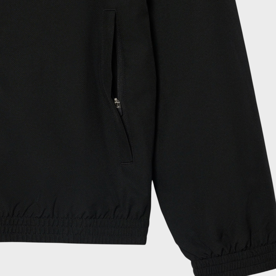 Lacoste Water-Repellent Sport Track Jacket i Black