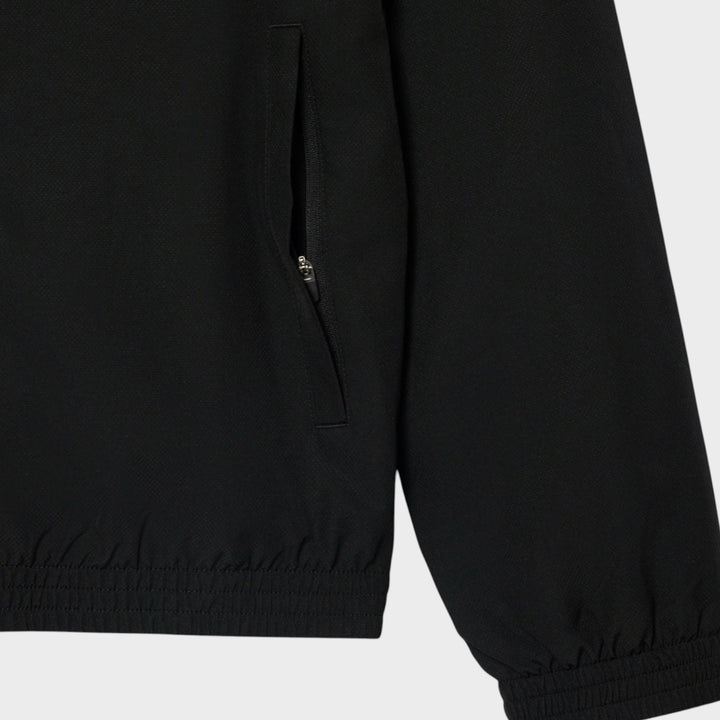 Lacoste Water-Repellent Sport Track Jacket i Black