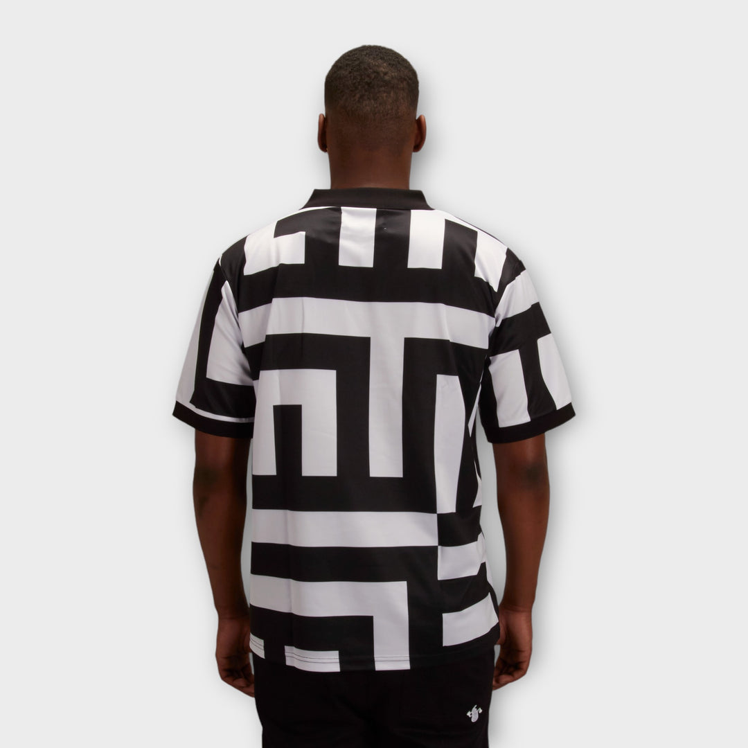 Le Fix x TEC Football Jersey I Sort/Hvid