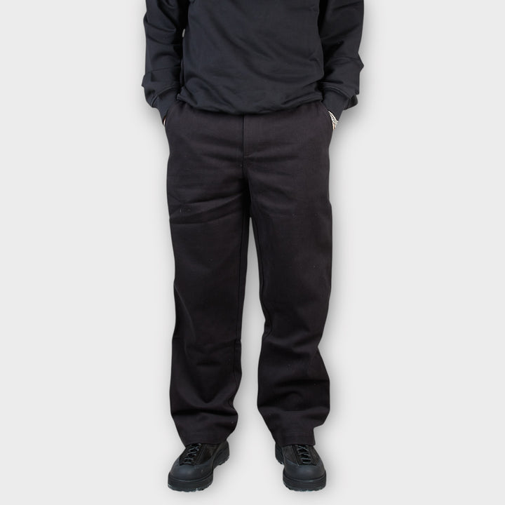 Sorte bomuldsbukser fra Le Fix med klassisk design