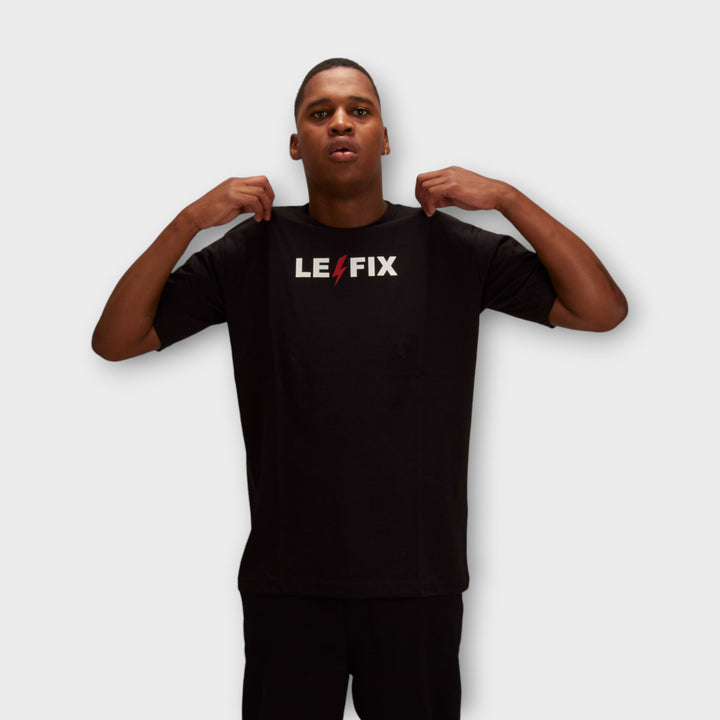 Le Fix Lightning 24 'T-Shirt in Black