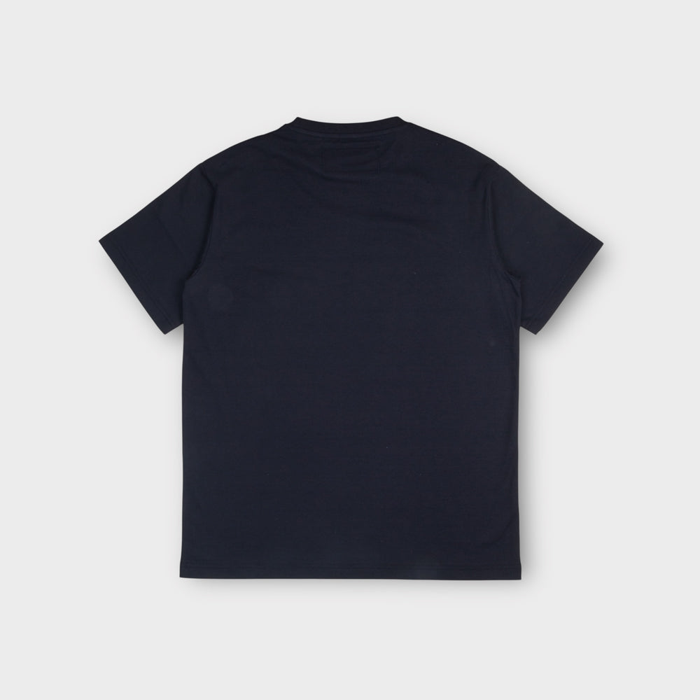 Le Fix Other Side T-shirt i navy set bagfra i et enkelt og rent design.