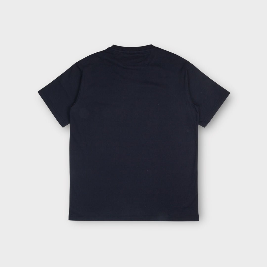 Le Fix Other Side T-shirt i navy set bagfra i et enkelt og rent design.