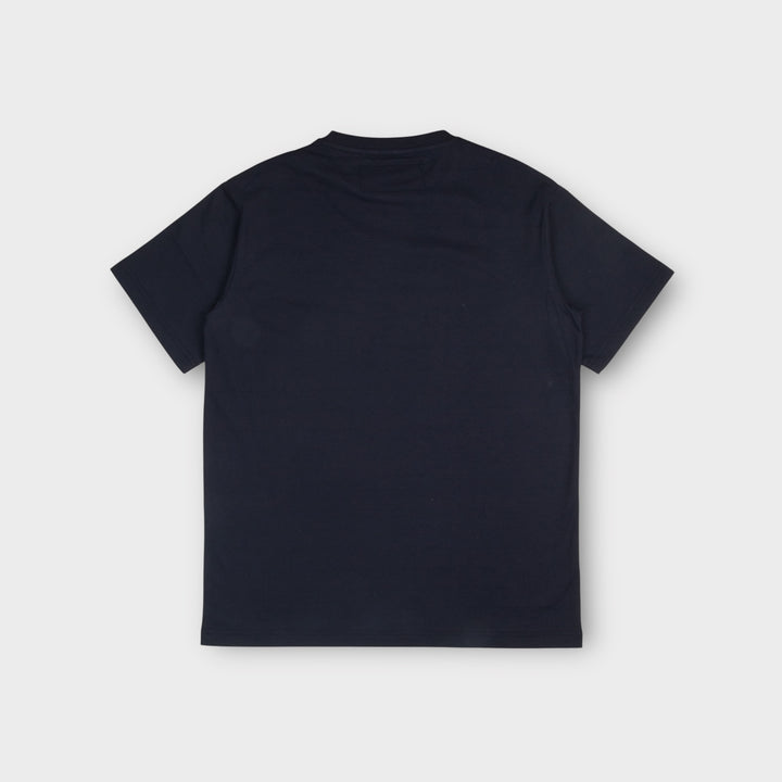 Le Fix Other Side T-shirt i navy set bagfra i et enkelt og rent design.
