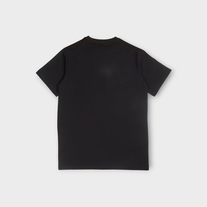Sort Le Fix T-shirt i bomuld med graffiti-inspireret logo