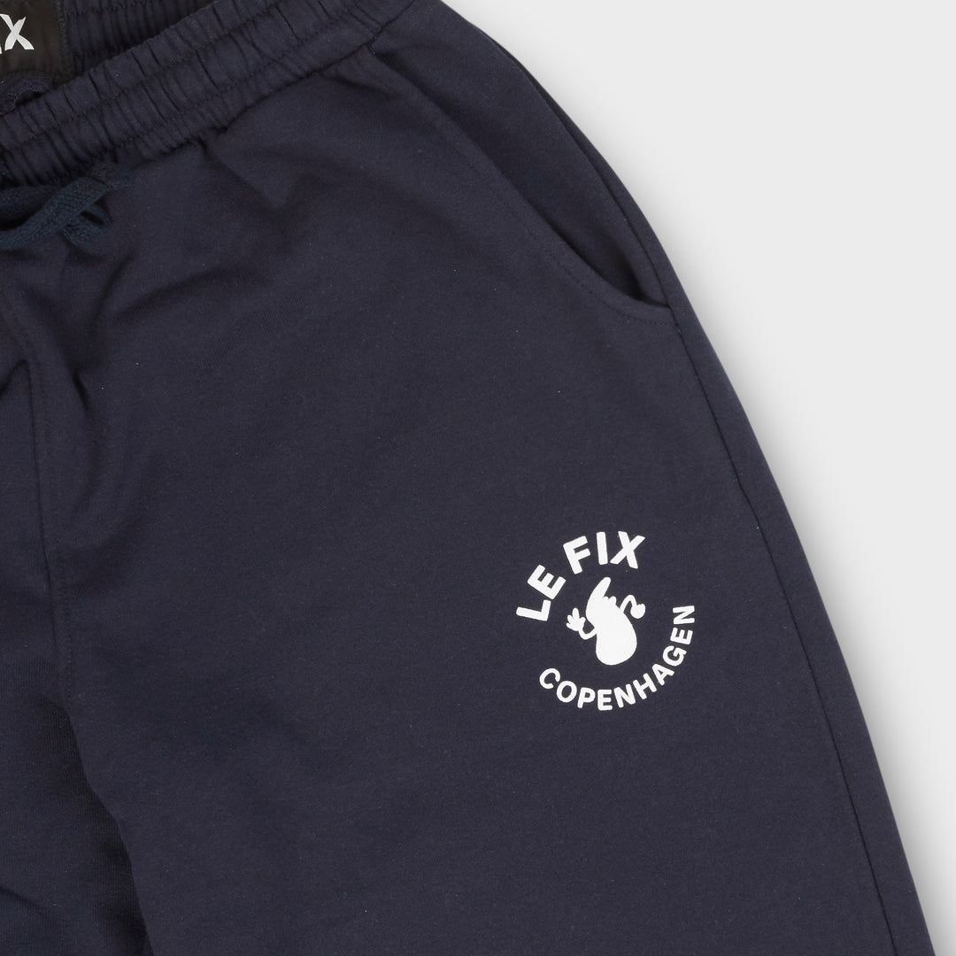 Le Fix Sweatpants i Navy
