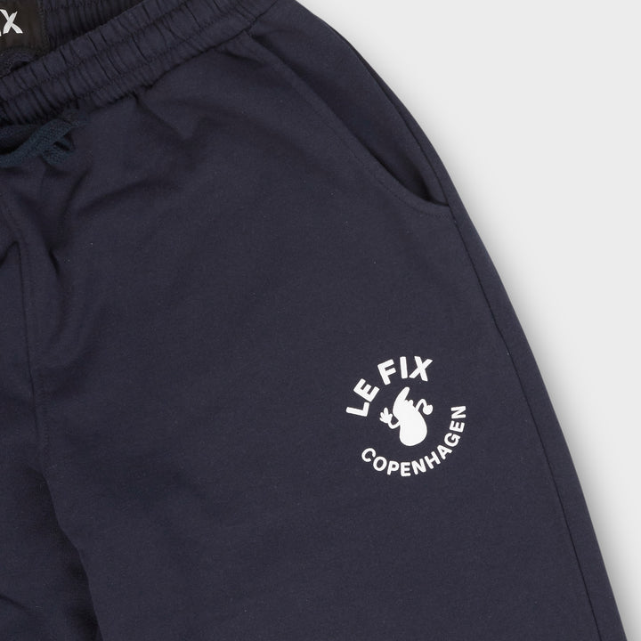 Le Fix Sweatpants i Navy