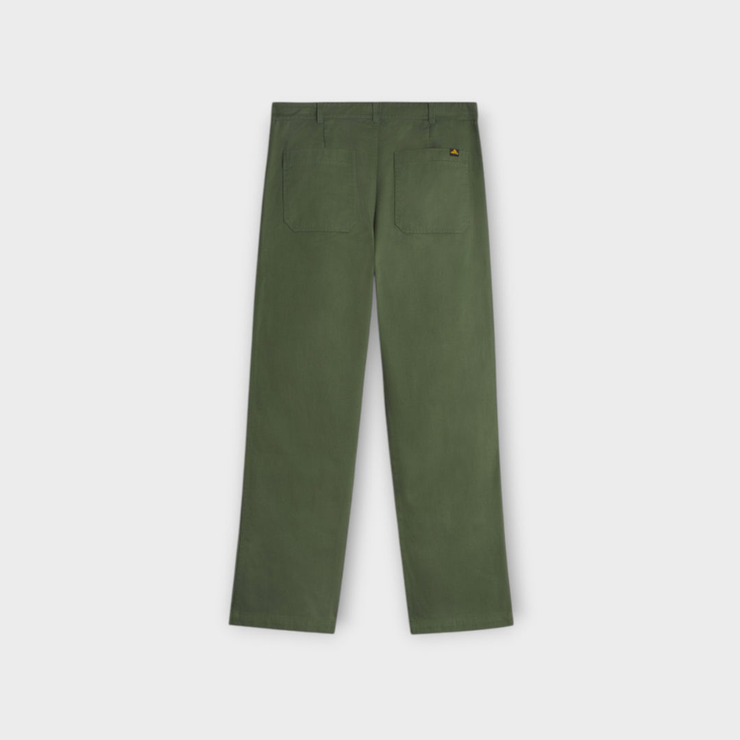 Le Mont Saint Michel Twill Work Pants med relaxed fit i cactus
