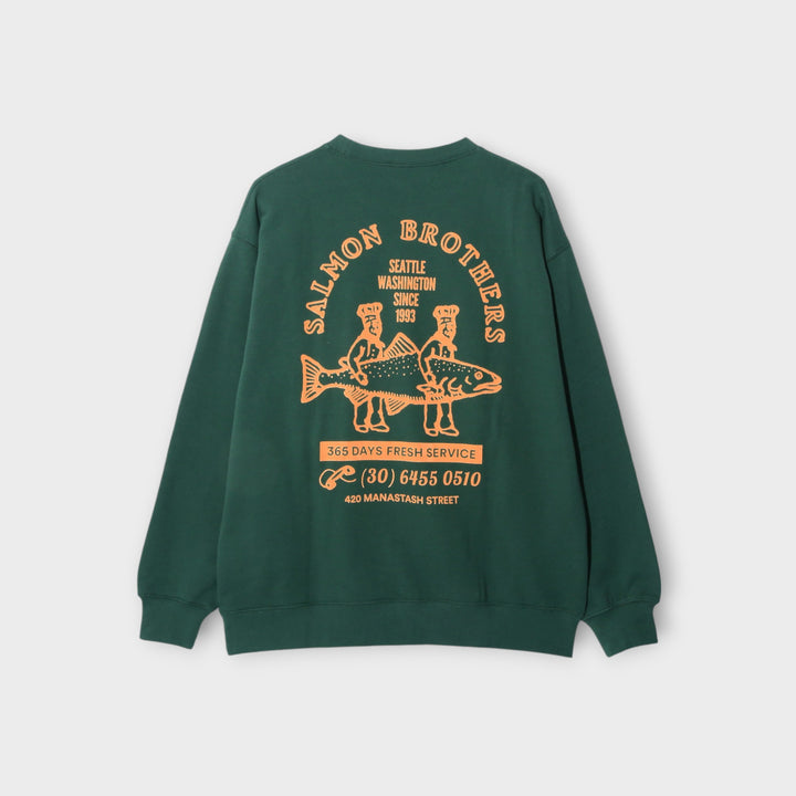 Manastash Salmon Sweat In Green