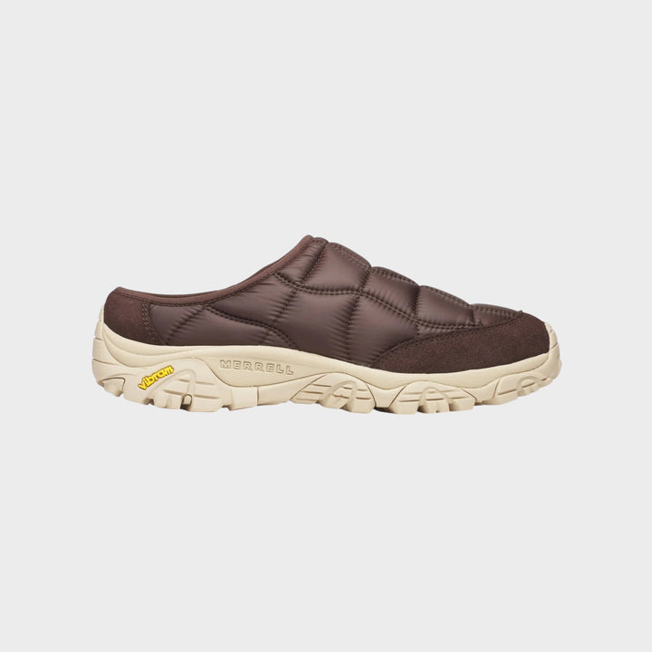 Merrell Moab 2 Slide Quilted SE i Coffee – komfortable herresandaler unisex