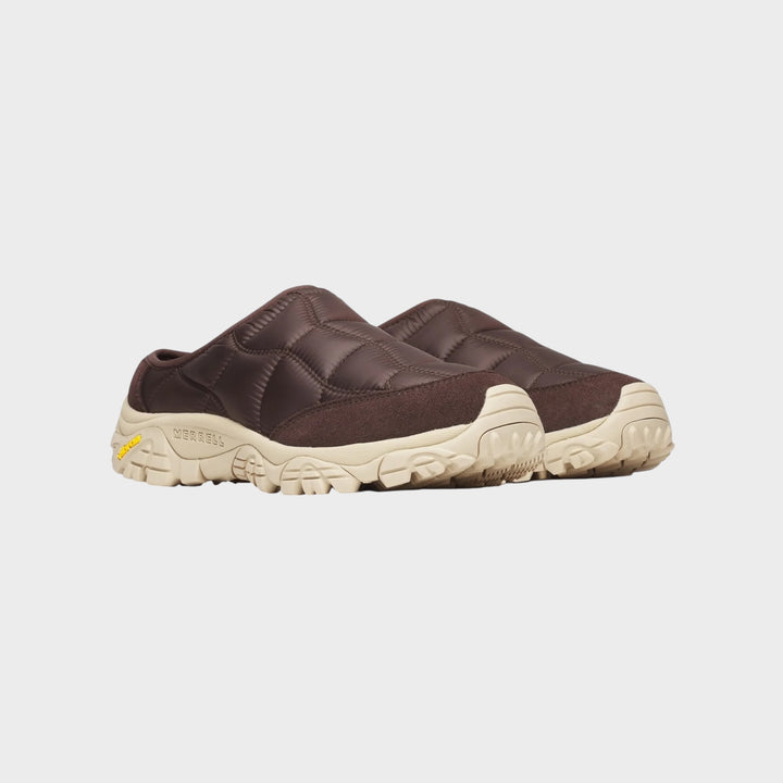 Merrell Moab 2 Slide Quilted SE i Coffee – slip-on sandal til mænd men brun