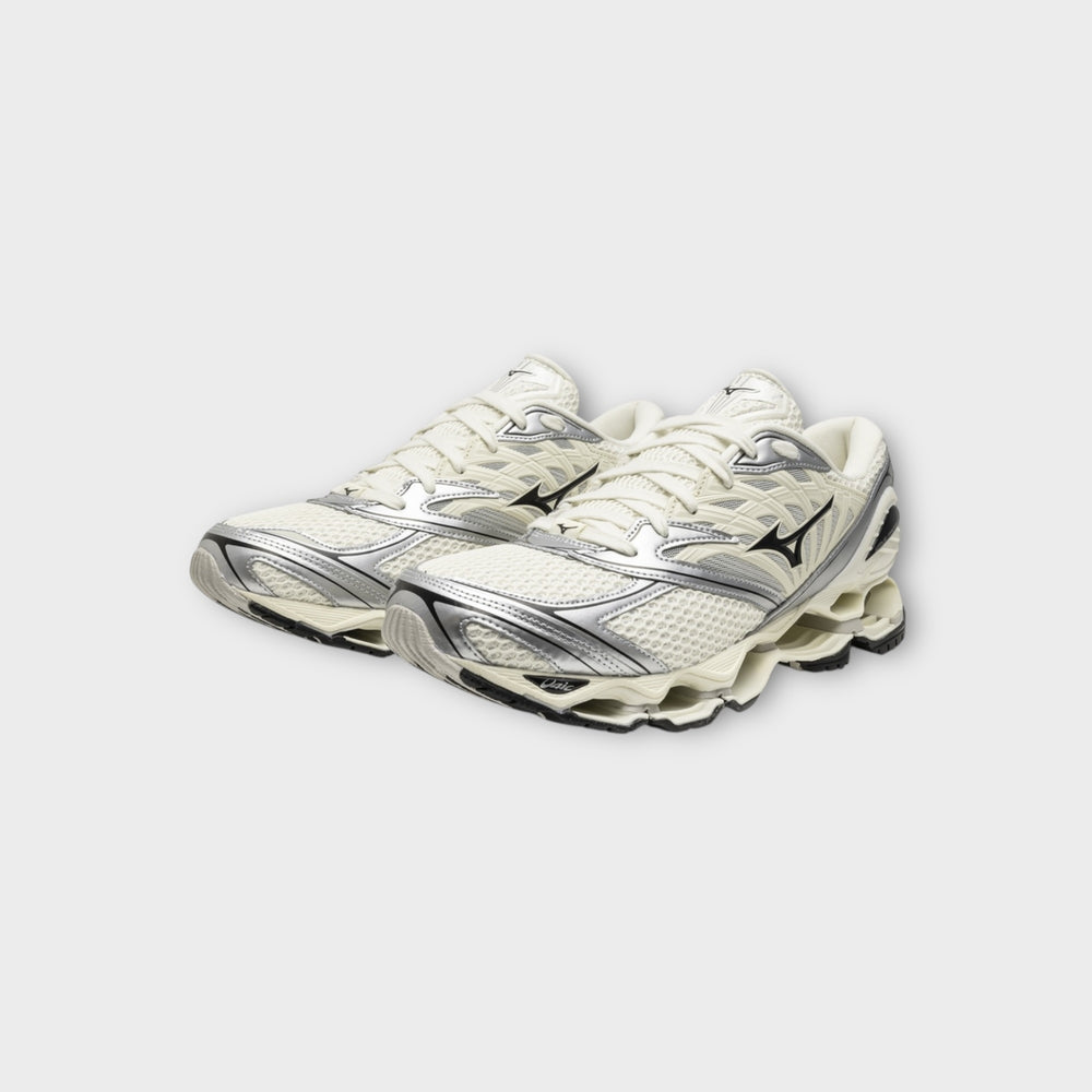MIZUNO Wave Prophecy LS i Pristine/black/silver