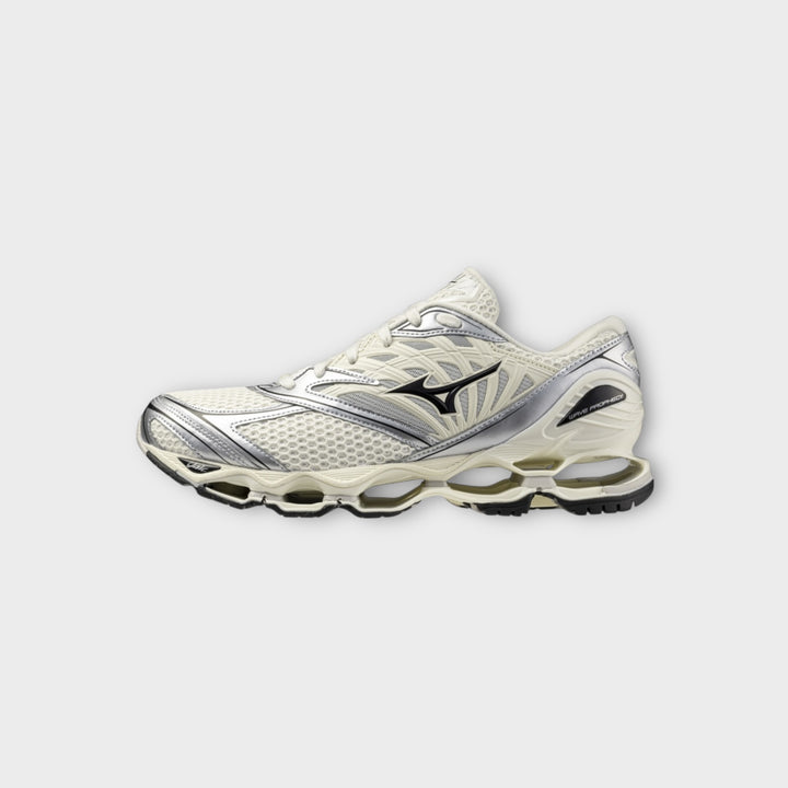 MIZUNO Wave Prophecy LS i Pristine/black/silver