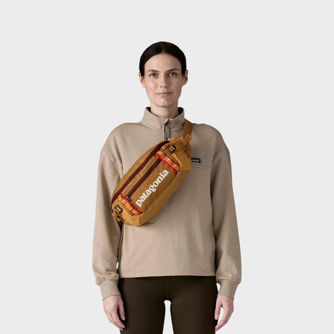 Indvendig opbevaring i Patagonia Black Hole Waist Pack 5L – rummelig og praktisk bæltetaske