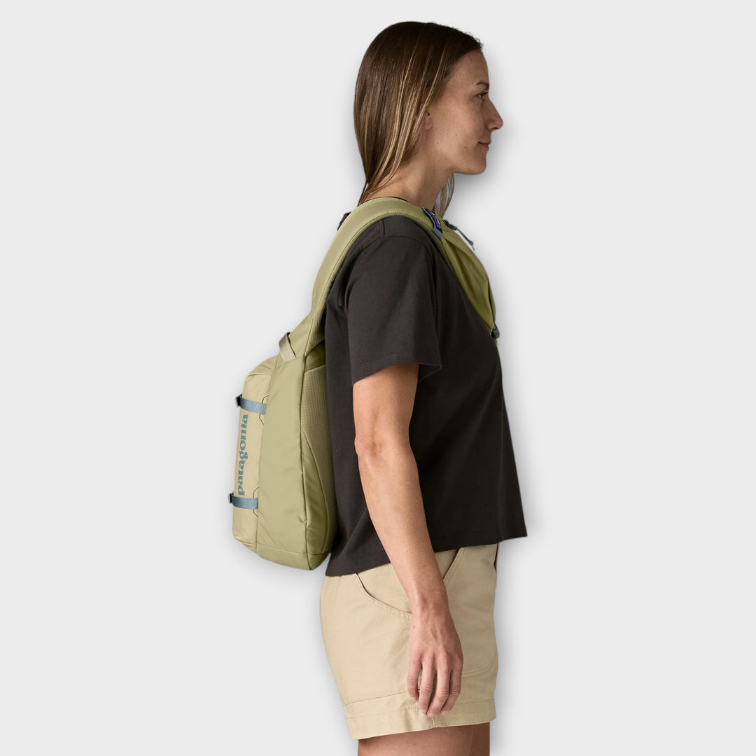Beige Patagonia taske med ergonomisk design