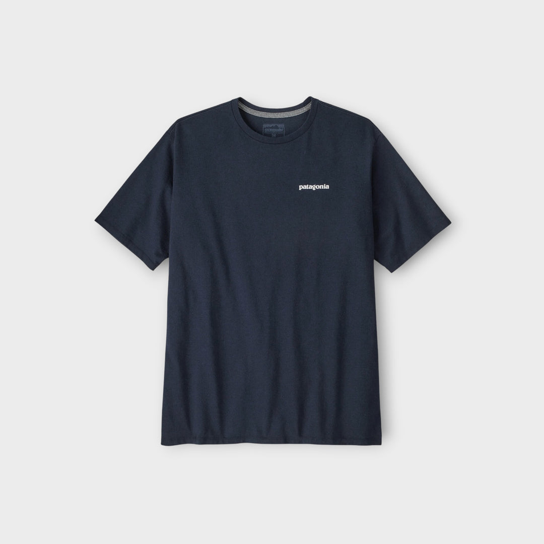 Patagonia P-6 Responsibili Logo T-Shirt i New Navy set forfra
