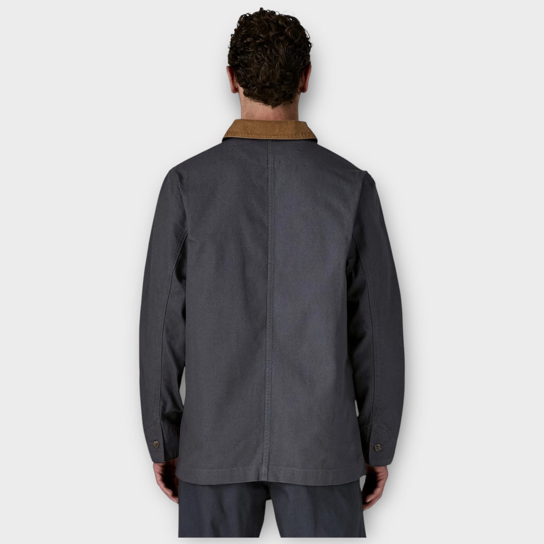 Patagonia Point Reyes jakke i farven Smolder Blue.