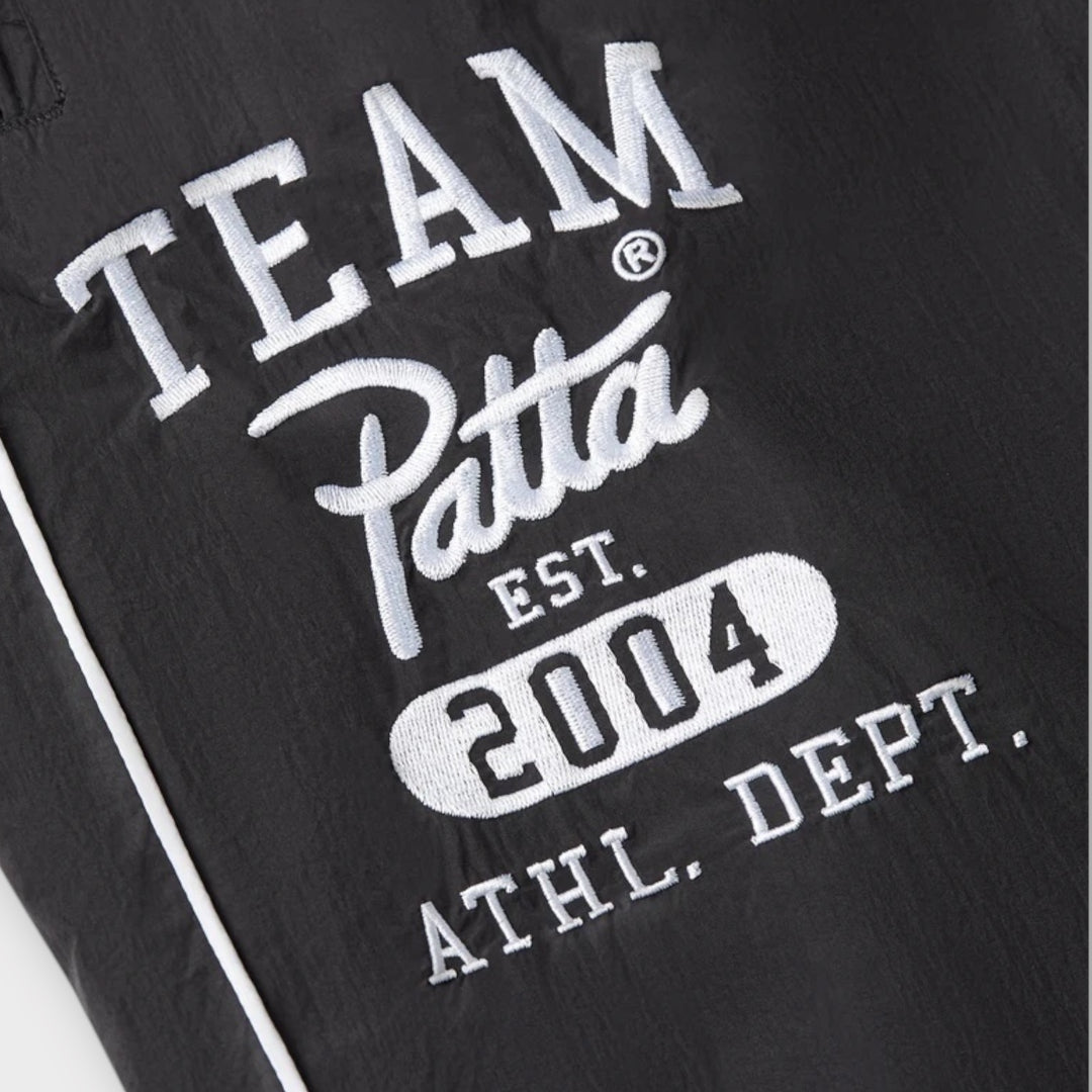 Elastisk talje med snøre på Patta Athletic Nylon Track Bukser